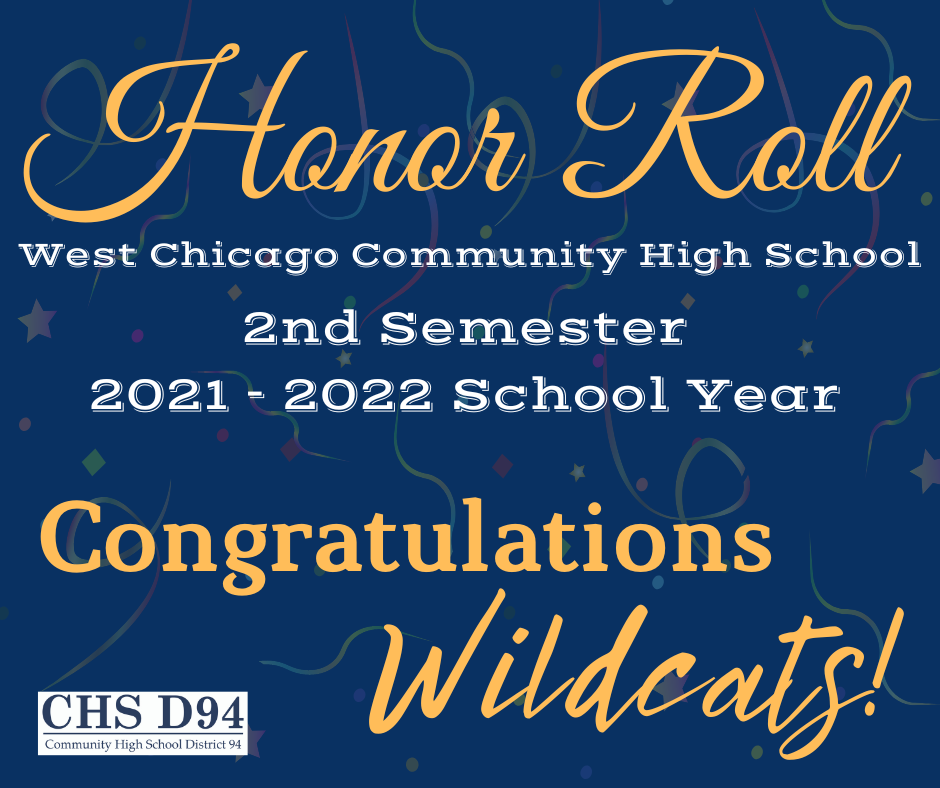  2nd Semester Honor Roll 2021-2022